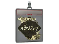 Sticker Slab | n0rb3r7 (Gold, Champion) | Rio 2022 skin