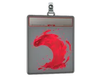 Sticker Slab | Ruby Wave (Lenticular) skin