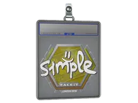 Sticker Slab | s1mple | London 2018 skin