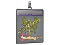Sticker Slab | ZywOo (Glitter) | Shanghai 2024 skin