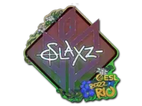 Naklejka | slaxz- (brokatowa) | Rio 2022 skin