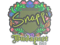 Sticker | Snappi (Embroidered) | Budapest 2025