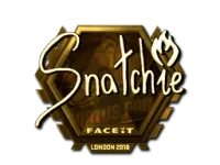 Sticker | snatchie (Gold) | London 2018 skin