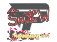 Sticker | snow (Glitter) | Shanghai 2024 skin