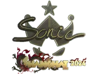 Sticker | Sonic (Gold) | Shanghai 2024