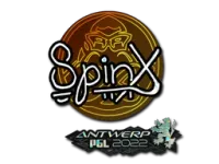 Klistermärke | Spinx (Glitter) | Antwerp 2022 skin