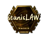 印花 | stanislaw(金色)| 2018年伦敦锦标赛 skin