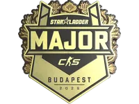 Sticker | StarLadder (Gold) | Budapest 2025 skin