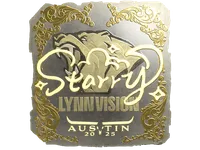 Pegatina | Starry (Gold) | Austin 2025 skin
