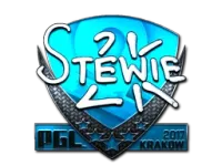 Sticker | Stewie2K (Foil) | Krakow 2017 skin