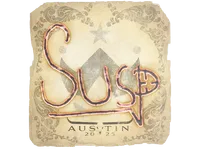 Sticker | susp | Austin 2025