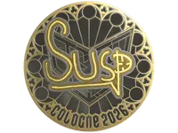 Sticker | susp (Gold) | Cologne 2026 skin