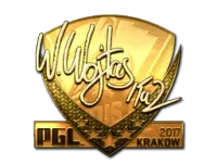 Sticker | TaZ (Gold) | Krakow 2017 skin