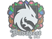Sticker | Team Spirit (Embroidered) | Budapest 2025