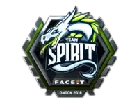 Autocolante | Team Spirit (Foil) | Londres 2018 skin