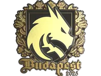 Sticker | Team Spirit (Gold) | Budapest 2025
