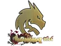 Sticker | Team Spirit (Gold) | Shanghai 2024