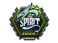 Autocolante | Team Spirit | Londres 2018 skin