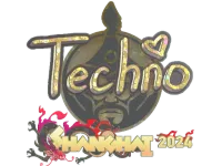 印花 | Techno4K (Glitter) | Shanghai 2024 skin