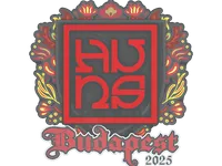 Sticker | The Huns | Budapest 2025