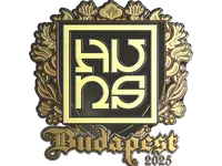 Sticker | The Huns (Gold) | Budapest 2025