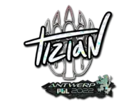 Sticker | tiziaN (Glitter) | Antwerp 2022 skin