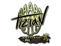 Sticker | tiziaN (Gold) | Antwerp 2022