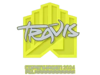 Sticker | TRAVIS | Copenhagen 2024