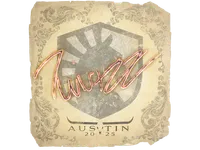 Наклейка | Twistzz | Austin 2025 skin