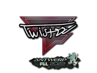Naklejka | Twistzz (brokatowa) | Antwerpia 2022 skin