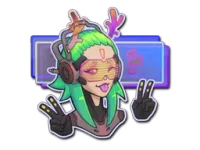 Sticker | V For Victory (Holo) skin
