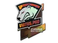 Naklejka | Virtus.Pro (hologramowa) | Boston 2018 skin
