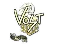 Naklejka | volt (złota) | Paryż 2023 skin