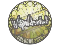 Sticker | w0nderful | Cologne 2026 skin