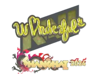 Sticker | w0nderful (Glitter) | Shanghai 2024