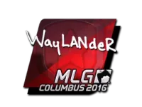 Autocolante | wayLander (Foil) | MLG Columbus 2016 skin