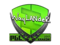 Aufkleber | wayLander | Krakau 2017 skin