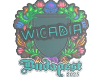 Sticker | Wicadia (Embroidered) | Budapest 2025 skin