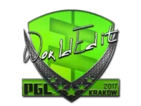 Sticker | WorldEdit | Krakow 2017