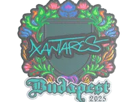 Sticker | XANTARES (Embroidered) | Budapest 2025 skin