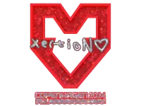 Autocolante | xertioN (Glitter) | Copenhaga 2024 skin