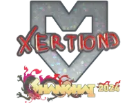 Sticker | xertioN (Glitter) | Shanghai 2024