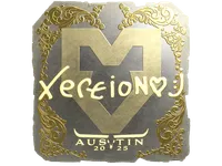 Naklejka | xertioN (Gold) | Austin 2025 skin