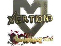 Sticker | xertioN (Gold) | Shanghai 2024 skin