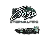 Sticker | xfl0ud (Glitter) | Antwerp 2022 skin