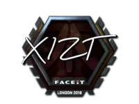Aufkleber | Xizt (Glanz) | London 2018 skin