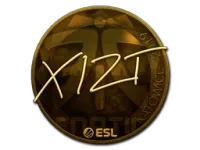 Aufkleber | Xizt (Gold) | Kattowitz 2019 skin
