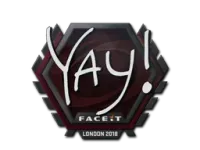 Sticker | yay | London 2018 skin