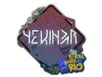 Naklejka | YEKINDAR (brokatowa) | Rio 2022 skin
