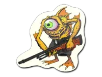 Pegatina | Ciclogarras (amarillo) skin
